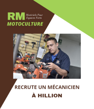 Rm Motoculture Motoculture RECRUTE UN MECANICIEN A HILLION